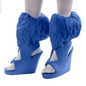 DC Super Hero Girls Frost Blue Wedge Heel Boots *Shoes Only*